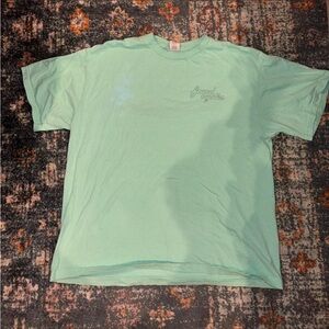 Gildan Mint Short-Sleeve Crewneck Tee with Small Chest Script